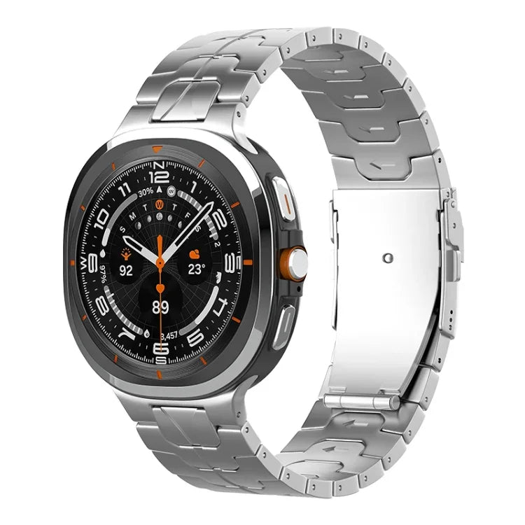 Dây đồng hồ khóa an toàn bằng titan nguyên chất, Dành cho Samsung Galaxy Watch Ultra / Ultra 2025, Dành cho Samsung Galaxy Watch8 / Watch8 Classic