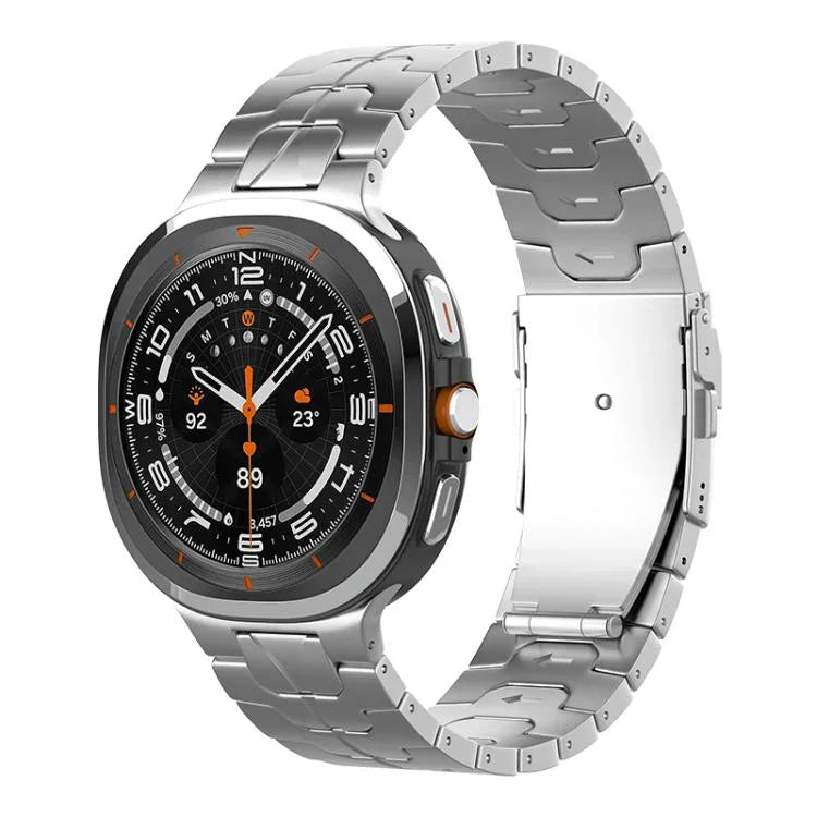 Dây đồng hồ khóa an toàn bằng titan nguyên chất, Dành cho Samsung Galaxy Watch Ultra / Ultra 2025, Dành cho Samsung Galaxy Watch8 / Watch8 Classic