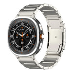 Dây đồng hồ thép titan khóa rùa ba hạt, Dành cho Samsung Galaxy Watch Ultra / Ultra 2025, Dành cho Samsung Galaxy Watch8 / Watch8 Classic