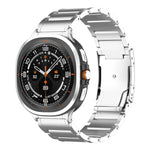 Dây đồng hồ thép titan khóa rùa ba hạt, Dành cho Samsung Galaxy Watch Ultra / Ultra 2025, Dành cho Samsung Galaxy Watch8 / Watch8 Classic