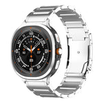 Dây đồng hồ thép titan khóa rùa ba hạt, Dành cho Samsung Galaxy Watch Ultra / Ultra 2025, Dành cho Samsung Galaxy Watch8 / Watch8 Classic