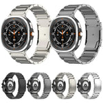 Dây đồng hồ thép titan khóa rùa ba hạt, Dành cho Samsung Galaxy Watch Ultra / Ultra 2025, Dành cho Samsung Galaxy Watch8 / Watch8 Classic