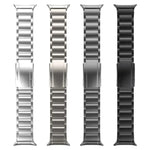 Dây đồng hồ thép titan khóa rùa ba hạt, Dành cho Samsung Galaxy Watch Ultra / Ultra 2025, Dành cho Samsung Galaxy Watch8 / Watch8 Classic