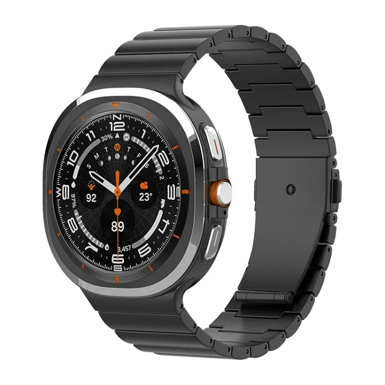 Dây đồng hồ khóa phẳng một hạt bằng titan nguyên chất, Dành cho Samsung Galaxy Watch Ultra / Ultra 2025, Dành cho Samsung Galaxy Watch8 / Watch8 Classic