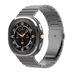 Dây đồng hồ khóa phẳng một hạt bằng titan nguyên chất, Dành cho Samsung Galaxy Watch Ultra / Ultra 2025, Dành cho Samsung Galaxy Watch8 / Watch8 Classic