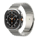 Dây đồng hồ khóa phẳng một hạt bằng titan nguyên chất, Dành cho Samsung Galaxy Watch Ultra / Ultra 2025, Dành cho Samsung Galaxy Watch8 / Watch8 Classic