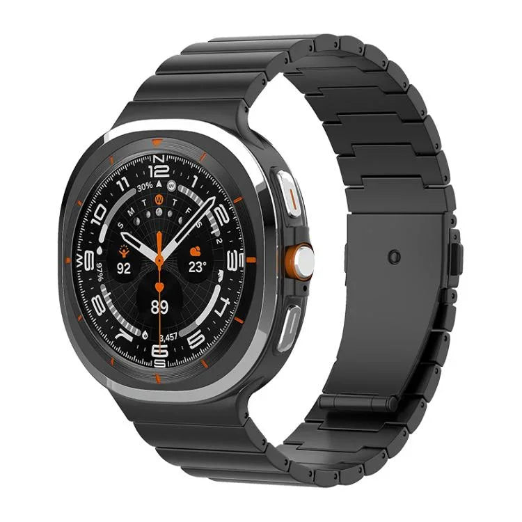 Dây đồng hồ khóa phẳng một hạt bằng titan nguyên chất, Dành cho Samsung Galaxy Watch Ultra / Ultra 2025, Dành cho Samsung Galaxy Watch8 / Watch8 Classic