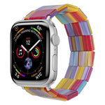 Dây đồng hồ nhựa resin vuông dây thun, Dành cho Apple Watch 46mm / 49mm / 45mm / 44mm, Dành cho Apple Watch 42mm / 41mm / 40mm / 38mm