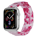 Dây đồng hồ nhựa resin vuông dây thun, Dành cho Apple Watch 46mm / 49mm / 45mm / 44mm, Dành cho Apple Watch 42mm / 41mm / 40mm / 38mm