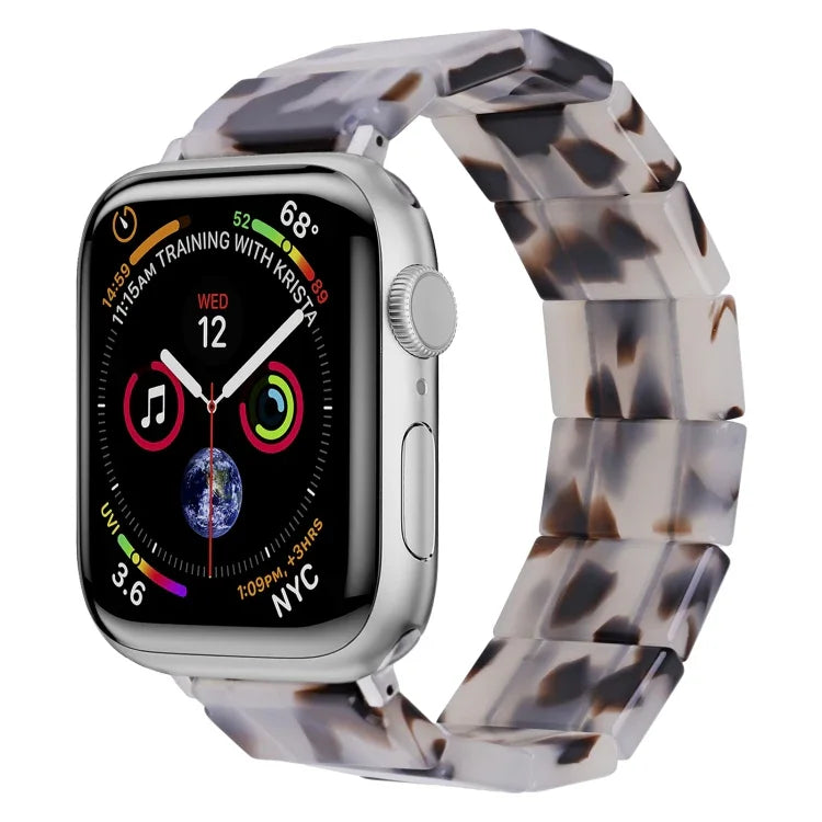 Dây đồng hồ nhựa resin vuông dây thun, Dành cho Apple Watch 46mm / 49mm / 45mm / 44mm, Dành cho Apple Watch 42mm / 41mm / 40mm / 38mm