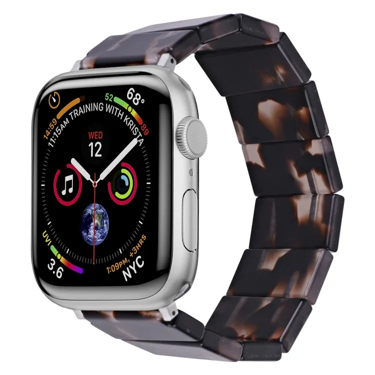 Dây đồng hồ nhựa resin vuông dây thun, Dành cho Apple Watch 46mm / 49mm / 45mm / 44mm, Dành cho Apple Watch 42mm / 41mm / 40mm / 38mm