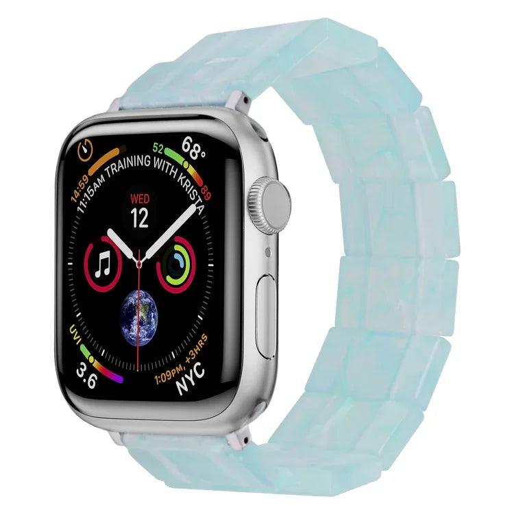 Dây đồng hồ nhựa resin vuông dây thun, Dành cho Apple Watch 46mm / 49mm / 45mm / 44mm, Dành cho Apple Watch 42mm / 41mm / 40mm / 38mm