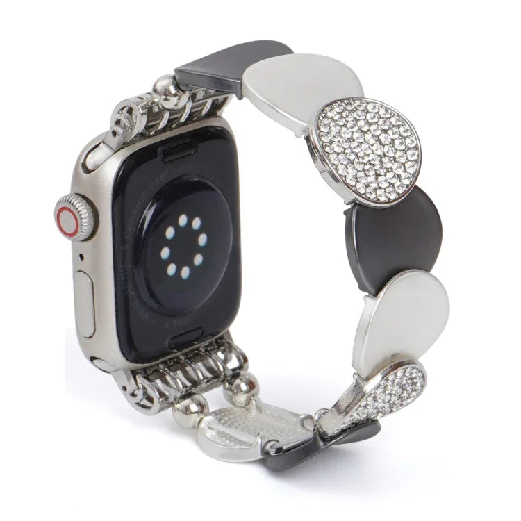 Dây đồng hồ kim loại chuỗi hợp kim, Dành cho Apple Watch 46mm / 49mm / 45mm / 44mm, Dành cho Apple Watch 42mm / 41mm / 40mm / 38mm