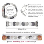Dây đồng hồ kim loại chuỗi hợp kim, Dành cho Apple Watch 46mm / 49mm / 45mm / 44mm, Dành cho Apple Watch 42mm / 41mm / 40mm / 38mm