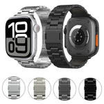 Dây đồng hồ hợp kim titan ba hạt nam châm, Dành cho Apple Watch 46mm / 49mm / 45mm / 44mm, Dành cho Apple Watch 42mm / 41mm / 40mm / 38mm