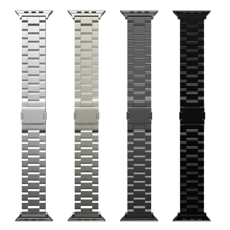 Dây đồng hồ hợp kim titan ba hạt nam châm, Dành cho Apple Watch 46mm / 49mm / 45mm / 44mm, Dành cho Apple Watch 42mm / 41mm / 40mm / 38mm