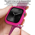 Ốp đồng hồ TPU Candy nửa phủ, Dành cho Apple Watch Series 11 / 10 46mm, Dành cho Apple Watch Series 11 / 10 42mm