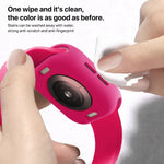 Ốp đồng hồ TPU Candy nửa phủ, Dành cho Apple Watch Series 11 / 10 46mm, Dành cho Apple Watch Series 11 / 10 42mm