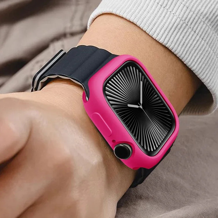 Ốp đồng hồ TPU Candy nửa phủ, Dành cho Apple Watch Series 11 / 10 46mm, Dành cho Apple Watch Series 11 / 10 42mm