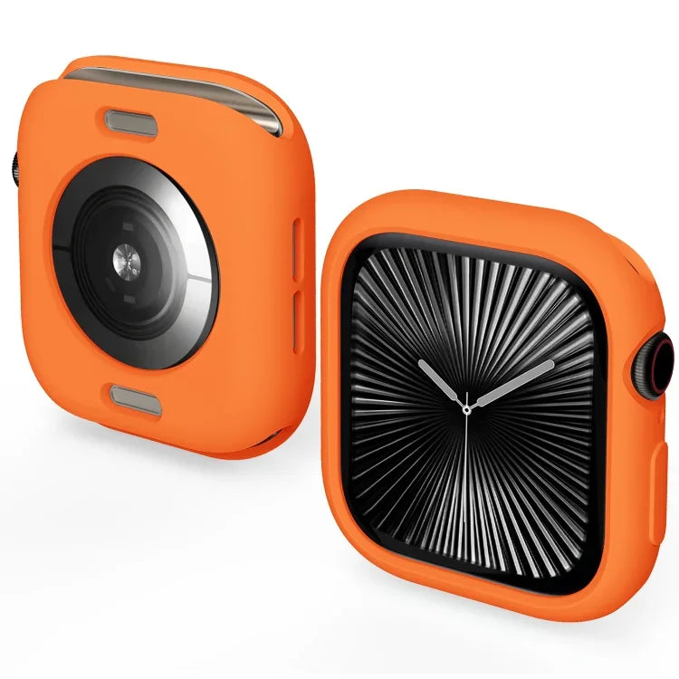Ốp đồng hồ TPU Candy nửa phủ, Dành cho Apple Watch Series 11 / 10 46mm, Dành cho Apple Watch Series 11 / 10 42mm