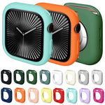 Ốp đồng hồ TPU Candy nửa phủ, Dành cho Apple Watch Series 11 / 10 46mm, Dành cho Apple Watch Series 11 / 10 42mm