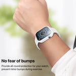 Ốp đồng hồ tích hợp phim cường lực PC, Dành cho Apple Watch Series 10 / 11 46mm, Dành cho Apple Watch Series 10 / 11 42mm