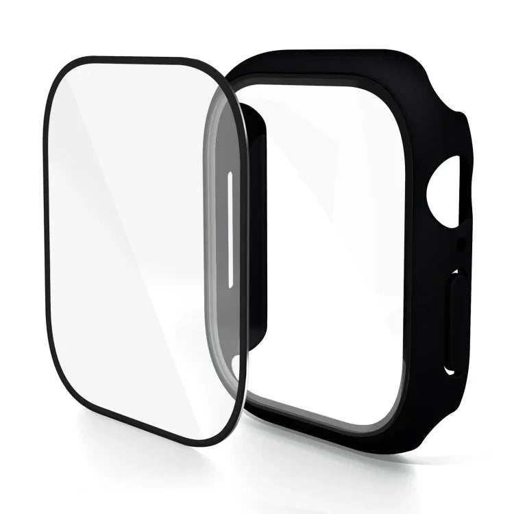 Ốp đồng hồ tích hợp phim cường lực PC, Dành cho Apple Watch Series 10 / 11 46mm, Dành cho Apple Watch Series 10 / 11 42mm