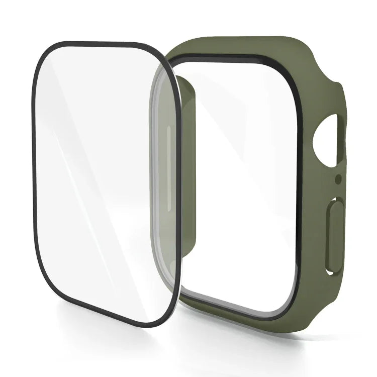 Ốp đồng hồ tích hợp phim cường lực PC, Dành cho Apple Watch Series 10 / 11 46mm, Dành cho Apple Watch Series 10 / 11 42mm