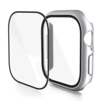 Ốp đồng hồ tích hợp phim cường lực PC, Dành cho Apple Watch Series 10 / 11 46mm, Dành cho Apple Watch Series 10 / 11 42mm