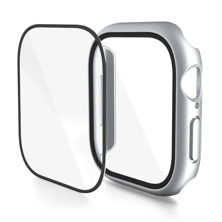 Ốp đồng hồ tích hợp phim cường lực PC, Dành cho Apple Watch Series 10 / 11 46mm, Dành cho Apple Watch Series 10 / 11 42mm