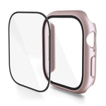 Ốp đồng hồ tích hợp phim cường lực PC, Dành cho Apple Watch Series 10 / 11 46mm, Dành cho Apple Watch Series 10 / 11 42mm