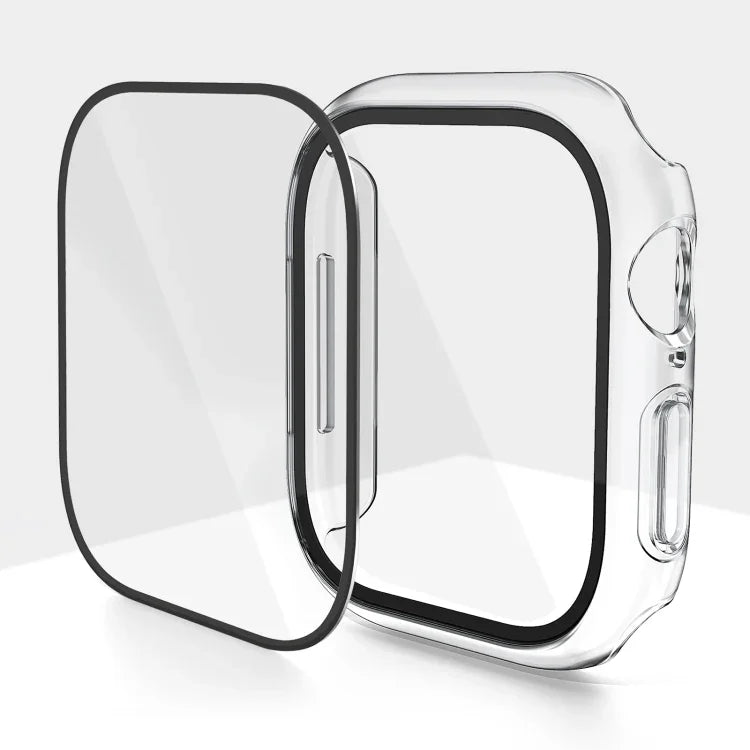 Ốp đồng hồ tích hợp phim cường lực PC, Dành cho Apple Watch Series 10 / 11 46mm, Dành cho Apple Watch Series 10 / 11 42mm