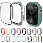 Ốp đồng hồ tích hợp phim cường lực PC, Dành cho Apple Watch Series 10 / 11 46mm, Dành cho Apple Watch Series 10 / 11 42mm