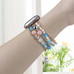 Dây đồng hồ chuỗi hạt đồng bốn hàng, Dành cho Apple Watch 46mm / 49mm / 45mm / 44mm, Dành cho Apple Watch 42mm / 41mm / 40mm / 38mm