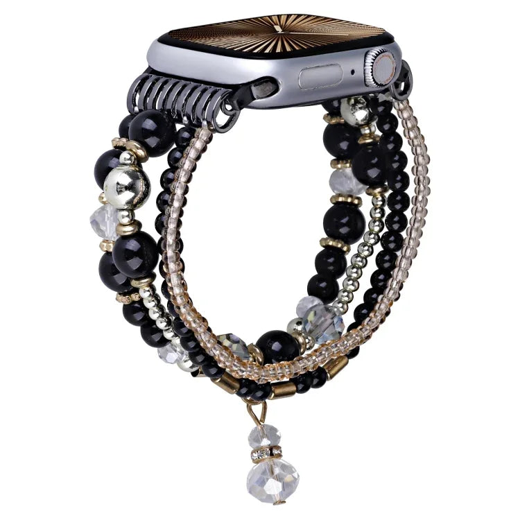 Dây đồng hồ chuỗi hạt đồng bốn hàng, Dành cho Apple Watch 46mm / 49mm / 45mm / 44mm, Dành cho Apple Watch 42mm / 41mm / 40mm / 38mm