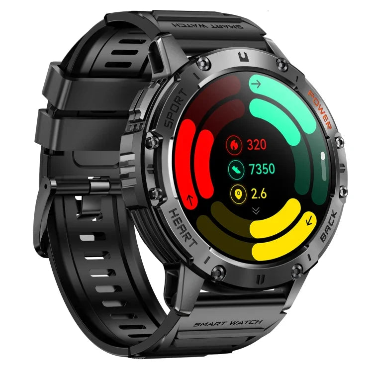 Đồng hồ thông minh K65 1.43 inch gọi Bluetooth, hỗ trợ đo nhịp tim / oxy trong máu