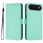 Ốp lưng điện thoại da màu trơn cảm giác da kèm dây đeo, dành cho iPhone Air, iPhone 16 Pro Max