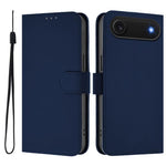 Ốp lưng điện thoại da màu trơn cảm giác da kèm dây đeo, dành cho iPhone Air, iPhone 16 Pro Max