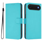 Ốp lưng điện thoại da màu trơn cảm giác da kèm dây đeo, dành cho iPhone Air, iPhone 16 Pro Max