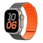 Dây đồng hồ silicone từ tính, dành cho Apple Watch 46mm / 49mm / 45mm / 44mm, dành cho Apple Watch 42mm / 41mm / 40mm / 38mm