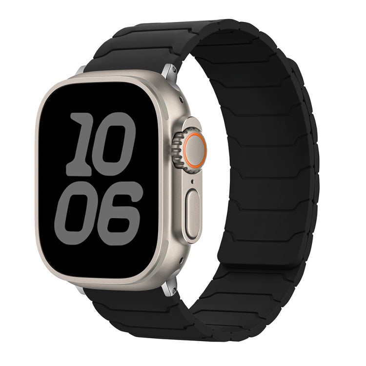 Dây đồng hồ silicone từ tính, dành cho Apple Watch 46mm / 49mm / 45mm / 44mm, dành cho Apple Watch 42mm / 41mm / 40mm / 38mm