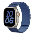 Dây đồng hồ silicone từ tính, dành cho Apple Watch 46mm / 49mm / 45mm / 44mm, dành cho Apple Watch 42mm / 41mm / 40mm / 38mm