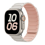 Dây đồng hồ silicone từ tính, dành cho Apple Watch 46mm / 49mm / 45mm / 44mm, dành cho Apple Watch 42mm / 41mm / 40mm / 38mm