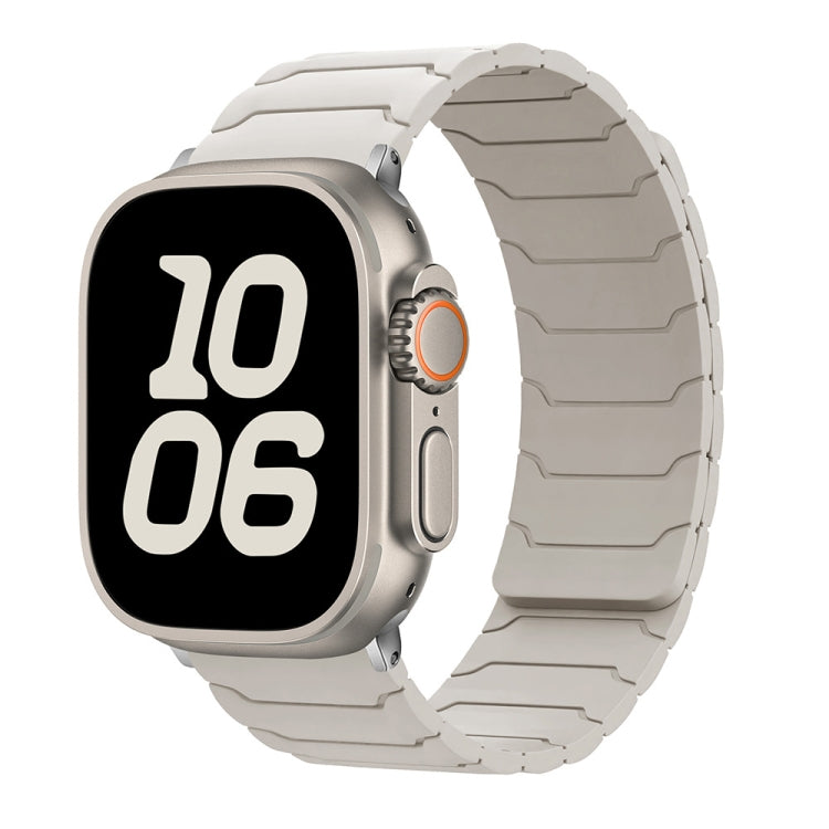 Dây đồng hồ silicone từ tính, dành cho Apple Watch 46mm / 49mm / 45mm / 44mm, dành cho Apple Watch 42mm / 41mm / 40mm / 38mm