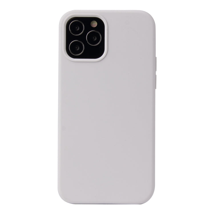 Solid Color Liquid Silicone Shockproof Protective Case, For iPhone 12 mini, For iPhone 12 / 12 Pro, For iPhone 12 Pro Max