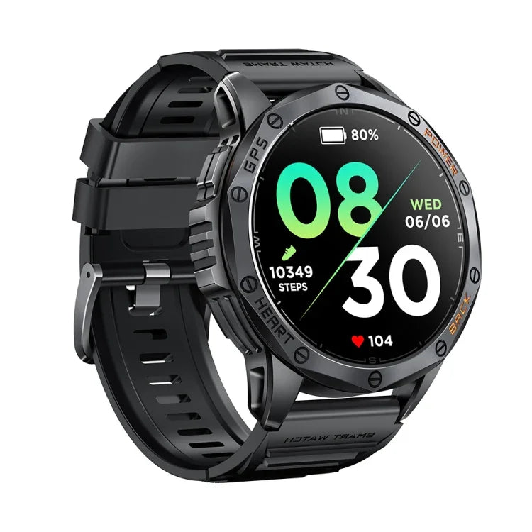 Đồng hồ thông minh thể thao LEMFO K67 màn hình AMOLED 1.43 inch GPS, hỗ trợ gọi Bluetooth / theo dõi sức khỏe