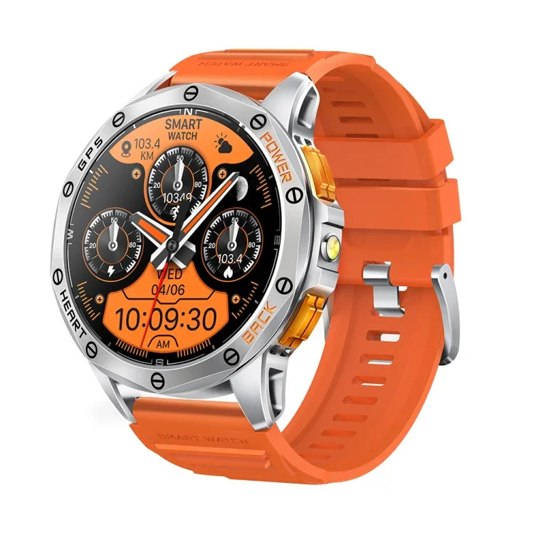 Đồng hồ thông minh thể thao LEMFO K67 màn hình AMOLED 1.43 inch GPS, hỗ trợ gọi Bluetooth / theo dõi sức khỏe