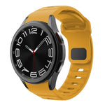 Dây đồng hồ silicone vân sóng khóa ngược, dành cho Samsung Galaxy Watch 7 / 6 / 5 / 4