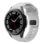 Dây đồng hồ silicone vân sóng khóa ngược, dành cho Samsung Galaxy Watch 7 / 6 / 5 / 4