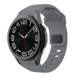 Dây đồng hồ silicone vân sóng khóa ngược, dành cho Samsung Galaxy Watch 7 / 6 / 5 / 4